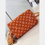 Keepall Bandoulière 50 M24429 Orange Knockoff Louis Vuitton Copy Bag