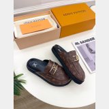 Upper Case Flat Open Back 1A884I Loafer Designer Louis Vuitton Shoes