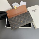 Perfect celine TRIOMPHE 1:1 Mirror wallet