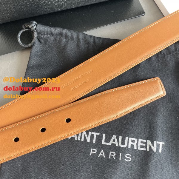 7 Star Best SAINT LAURENT 1:1 MirrorS BELT FOR SALE 20MM/30MM