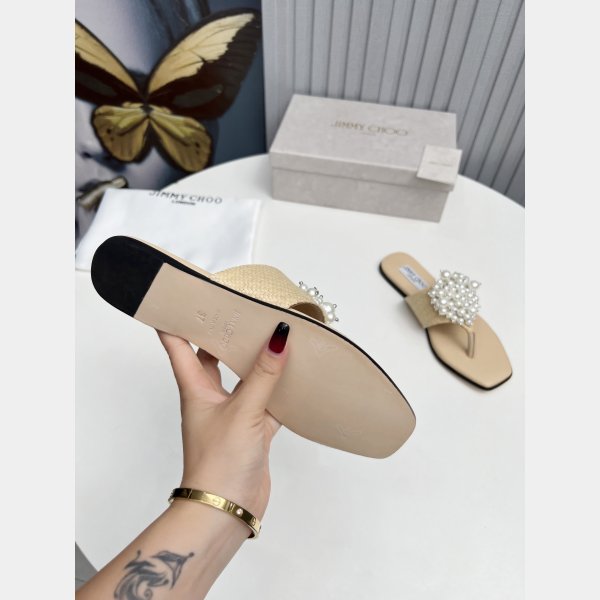 Replica JIMMY CHOO Designer Perfect slippers