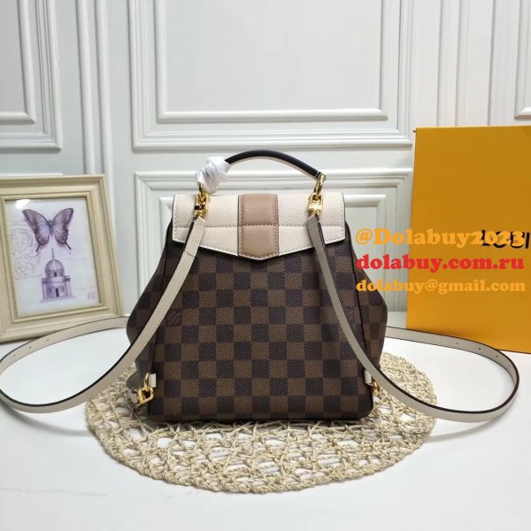 Louis Vuitton Clapton Backpack N42259 Damier Ebene Bag 7 Star