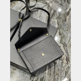 YSL AAA+ Knockoff 668863 Gaby Satchel Quilted Shoulder Black Bag