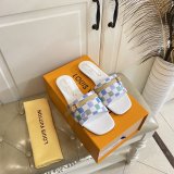 Top Quality LOUIS VUITTON Neo Revival Flat Mule