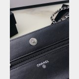 Knockoff CC WOC CHAIN BAG LAMBSKIN 19CM