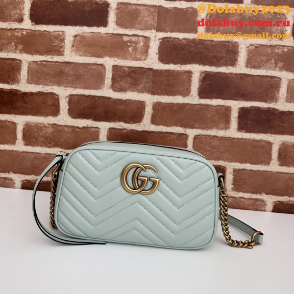 Faux Gucci Matelassé Shoulder GG Marmont Wholesale Top Bag