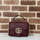 Cheap GG Marmont Gucci 811238 Top Handle Knockoff Bag