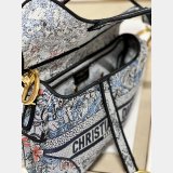 Christian Dior Selling High-quality Duplicate Oblique Saddle 9012/0446 Bag