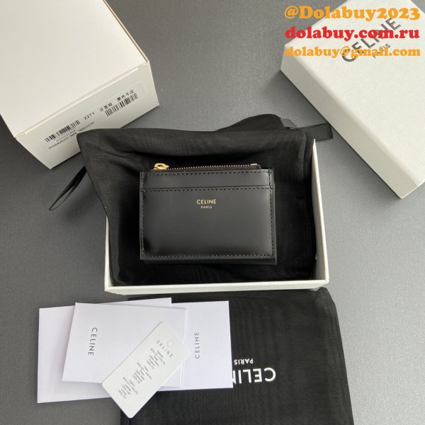 High Quality Designer CELINE TRIOMPHE short wallet