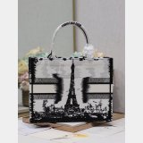 AAA+ DIOR Eiffel Tower BOOK TOTE