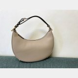 UK Fendi Fendigraphy leather shoulder hobo bag