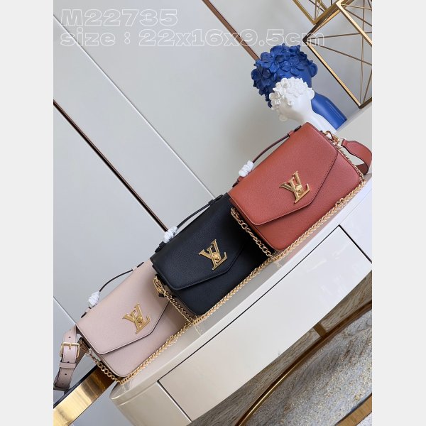 Luxuryin Focuses Oxford Lockme Louis Vuitton AAA+ M22735 Bag