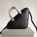 High Quality bag Balenciaga shoulder Triangle Black bag