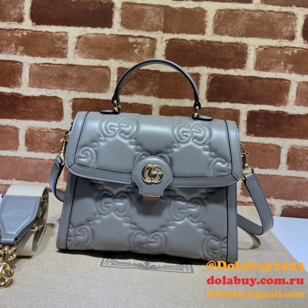 Gucci Designer Copy 736877 Matelasse GG Top Handle Bag