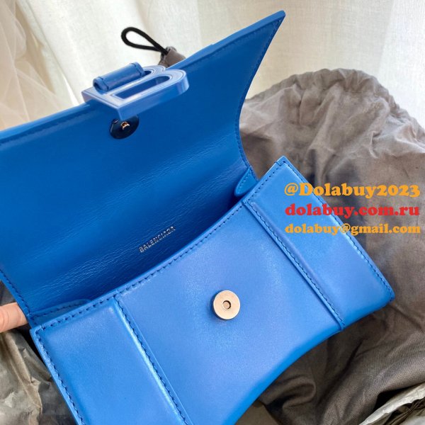 Sell High Quality Balenciaga Copy Plain Weave Hourglass 19/23cm Bag