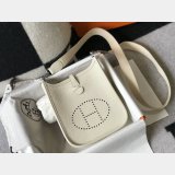 Hermes Evelyne Handbags Inspired  off White