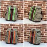 Gucci GG Supreme Ophidia Inspired Backpack Wholesale 598140 Straps