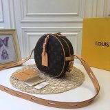 Perfect Louis Vuitton Boite Chapeau Souple MM Monogram M52294 Brown