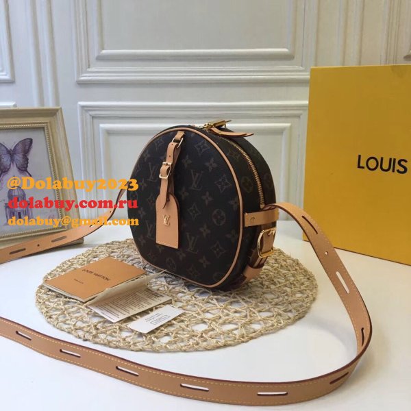 Perfect Louis Vuitton Boite Chapeau Souple MM Monogram M52294 Brown