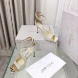 Azia 110 Patent Leather Sandal Inspired Jimmy Choo Heel: 8.5 cm Shoes