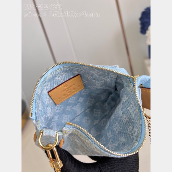 Sunset Monogram Denim M82960 Best Louis Vuitton Fake Bag