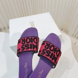 Replica MISS DIOR Flat Slipper DWAY SLIDE