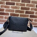 Black Jumbo GG Gucci Knockoff Messenger Men 761747 Designer Bag