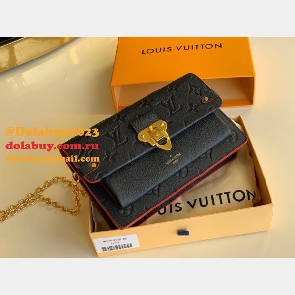 Louis Vuitton M67839 Vavin Chain Wallet Monogram Empreinte Leather Duplicate