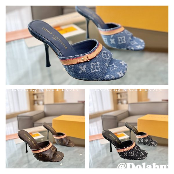 High Quality Top Quality LOUIS VUITTON Revival Mules