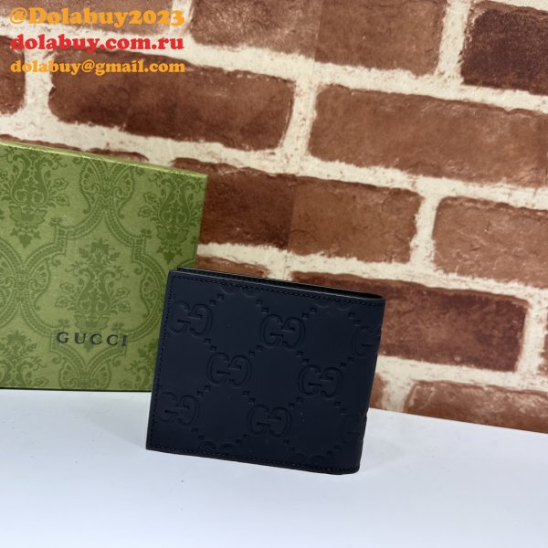 Replica GG Rubber-effect Bi-fold Wallet 771309 & 771311 Designer