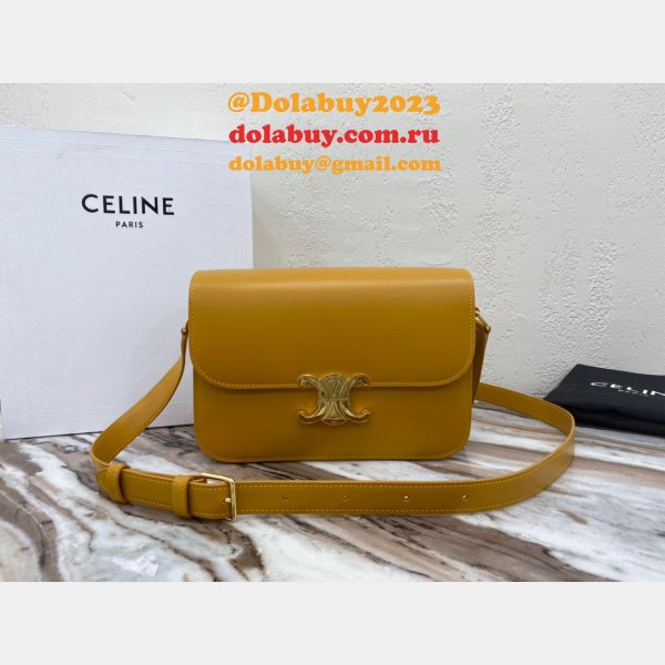 The Best Celine 1:1 Mirror Triomphe Knockoff  22cm Bag