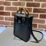 Gucci Luxurys Diana 1:1 Mirror Tote Perfect 739079 Bag