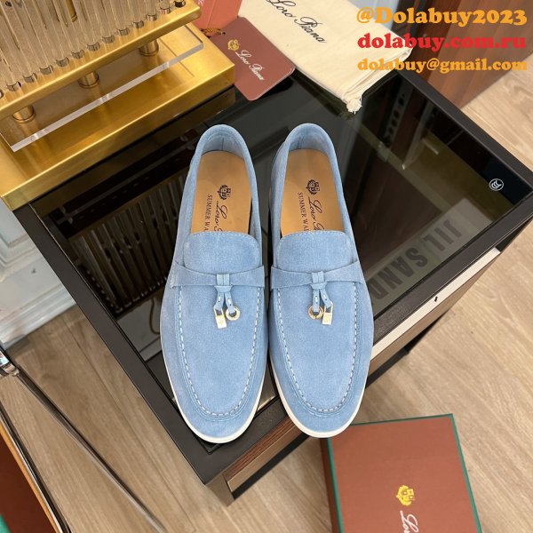 First Copy Loro Piana Fashion 2023 Retro Casual Shoes