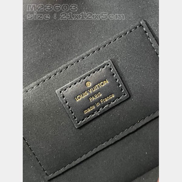 Dauphine East West Epi Shop Black M23603 Louis Vuitton 1:1 Mirror Handbags