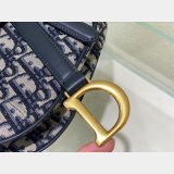 Our Christian Dior Wholesale Copy Saddle 19.5/25.5Cm Bags with Long strap