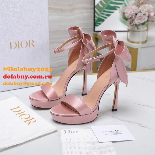 Duplicate Mlle Dior Heeled Sandal Fashion